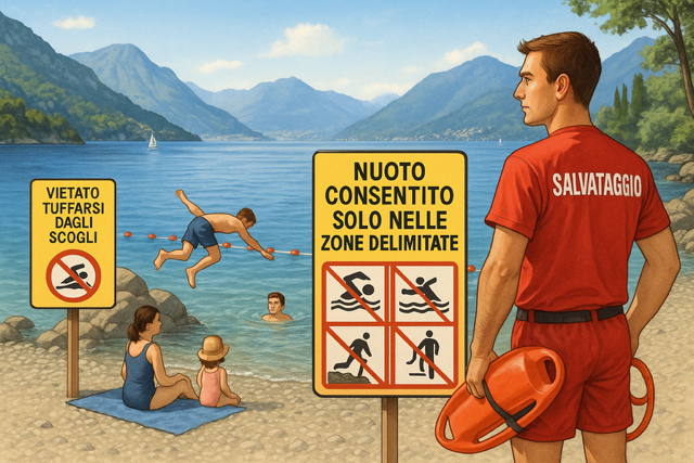 spiaggia sicurezza Immagine anteprima